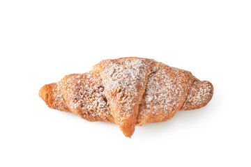 Croissant isolated on white background
