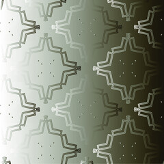  Pattern with a black-and-white gradient . Abstract metallic background 