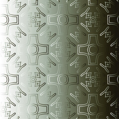  Pattern with a black-and-white gradient . Abstract metallic background
