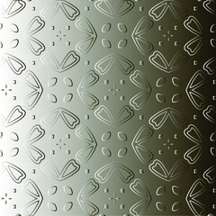  Pattern with a black-and-white gradient . Abstract metallic background
