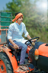 farmer with tractor