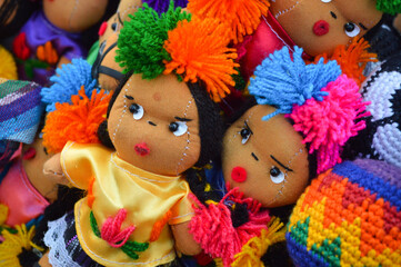 artesanal guatemalan doll