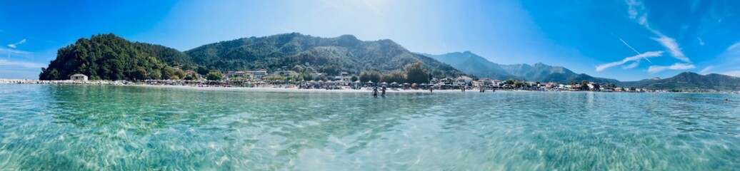 Fototapeta premium view of the sea, Greece 