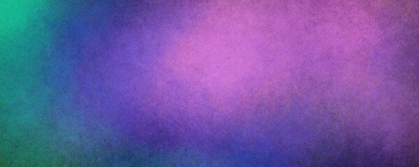 decorative blue magenta green blended simple homogeneous art background, decor base, with light texture and grain
