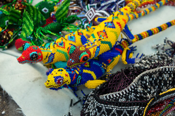 Artesanía de geco guatemalteca