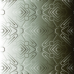  Pattern with a black-and-white gradient . Abstract metallic background 