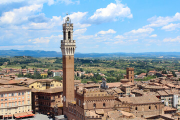 Fototapeta premium Siena Italy