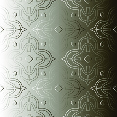 Fototapeta na wymiar Pattern with a black-and-white gradient . Abstract metallic background 