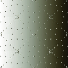 Pattern with a black-and-white gradient . Abstract metallic background 