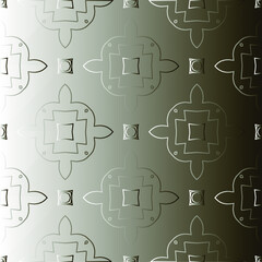  Pattern with a black-and-white gradient . Abstract metallic background 