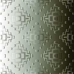  Pattern with a black-and-white gradient . Abstract metallic background 