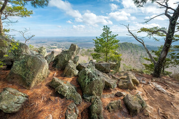 The Pinnacle Trail, Crowder's Mountain, North Carolina