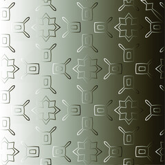  Pattern with a black-and-white gradient . Abstract metallic background 