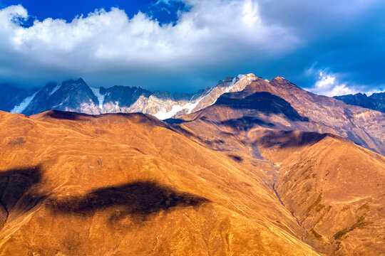 View Of Mount Shkhara, Georgia