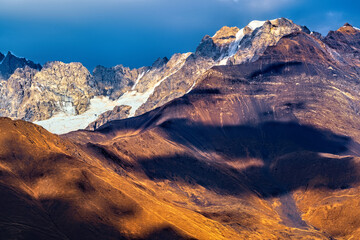 view of Mount Shkhara, Georgia