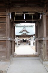 筑後市の溝口竈門神社