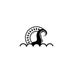 Video and Octopus tail Vector