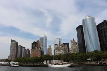 Naklejka premium city skyline