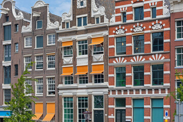 Fototapeta premium Traditional Amsterdam Buildings