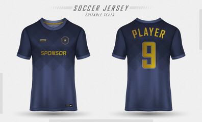Soccer jersey template sport t shirt design