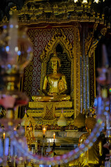 Wat Makutkasat.Thai temple with beautiful frescoes