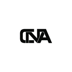 cna letter original monogram logo design