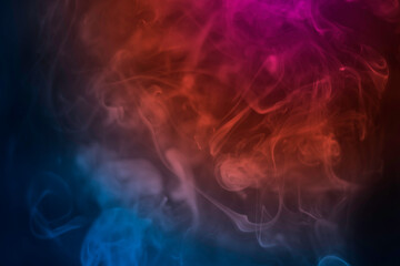 Rainbow abstract texture smoke background. smoke color light.