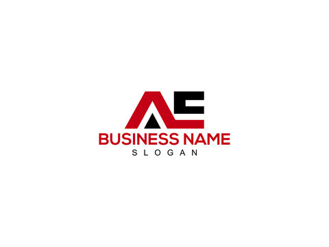 AE Logo design, ae letter type logo design