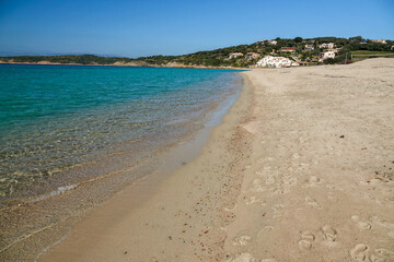 La plage de Peru, Cargèse en Corse