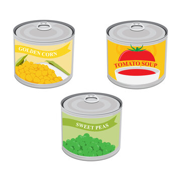 Different Types Of Canned Food