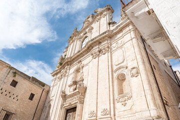 Ostuni Puglia streets buildings