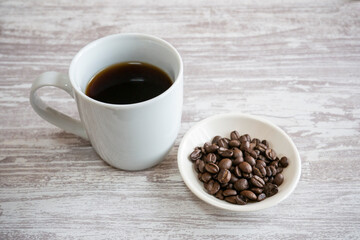 コーヒーとコーヒー豆