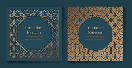 Ramadan Kareem Greeting Card Design