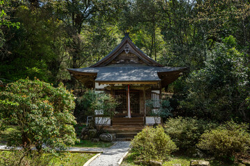 黒田家祈祷寺日照院　福岡県朝倉市秋月