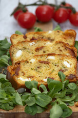 cake tomates séchées