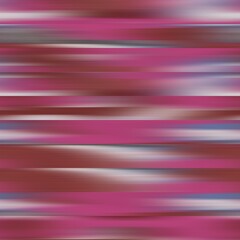 Seamless abstract blur ikat stripe pattern print. High quality illustration. Horizontal stripes of blurred colors. Abstract non print for fashion or interior surface design.