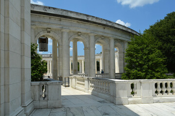 Obraz premium Memorial Amphitheater in Arlington National Cemetery, Washington DC
