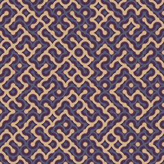 Abstract Geometric Pattern generative computational art illustration