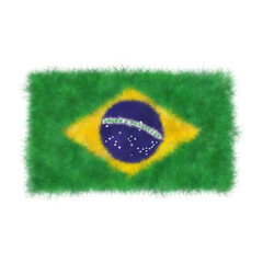 Bandiera brasile in tessuto
