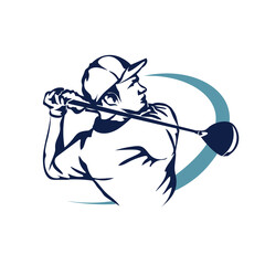 Golf logo design
