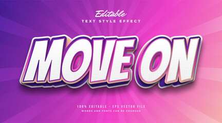 Modern Colorful Text Style with Vibrant Gradient Effect. Editable Text Style Effects