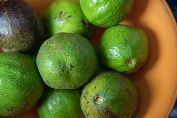 Fresh avocado fruits ready for consumption