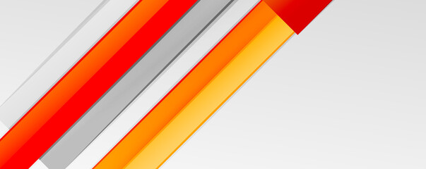 Multicolored lines background. Design template for business or technology presentations, internet posters or web brochure covers