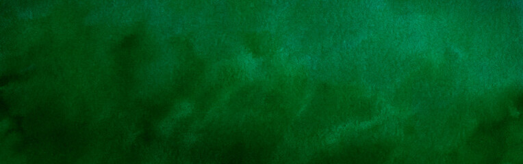 Green abstract grunge background. Watercolor stains. Macro. Green art background with copy space...