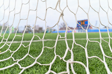 Soccer or football net background