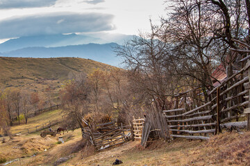 Landscape in Romania