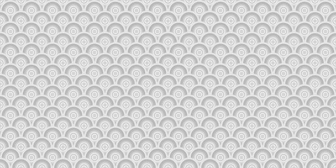 Fish scale abstract geometric vector pattern background