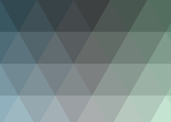 Obraz premium Abstract color Low-Polygones Generative Art background illustration