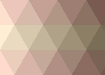 Fototapeta premium Abstract color Low-Polygones Generative Art background illustration