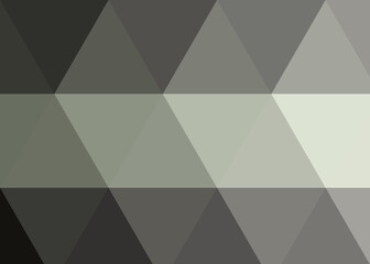 Fototapeta premium Abstract color Low-Polygones Generative Art background illustration